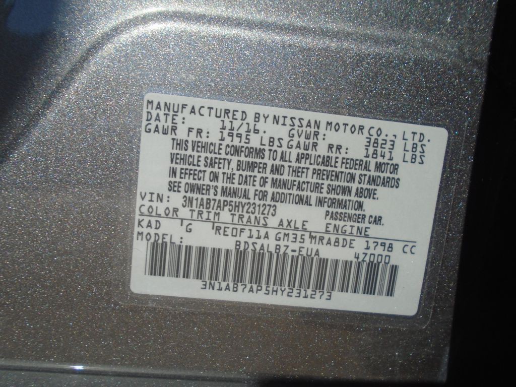 2017 Nissan Sentra Image 25