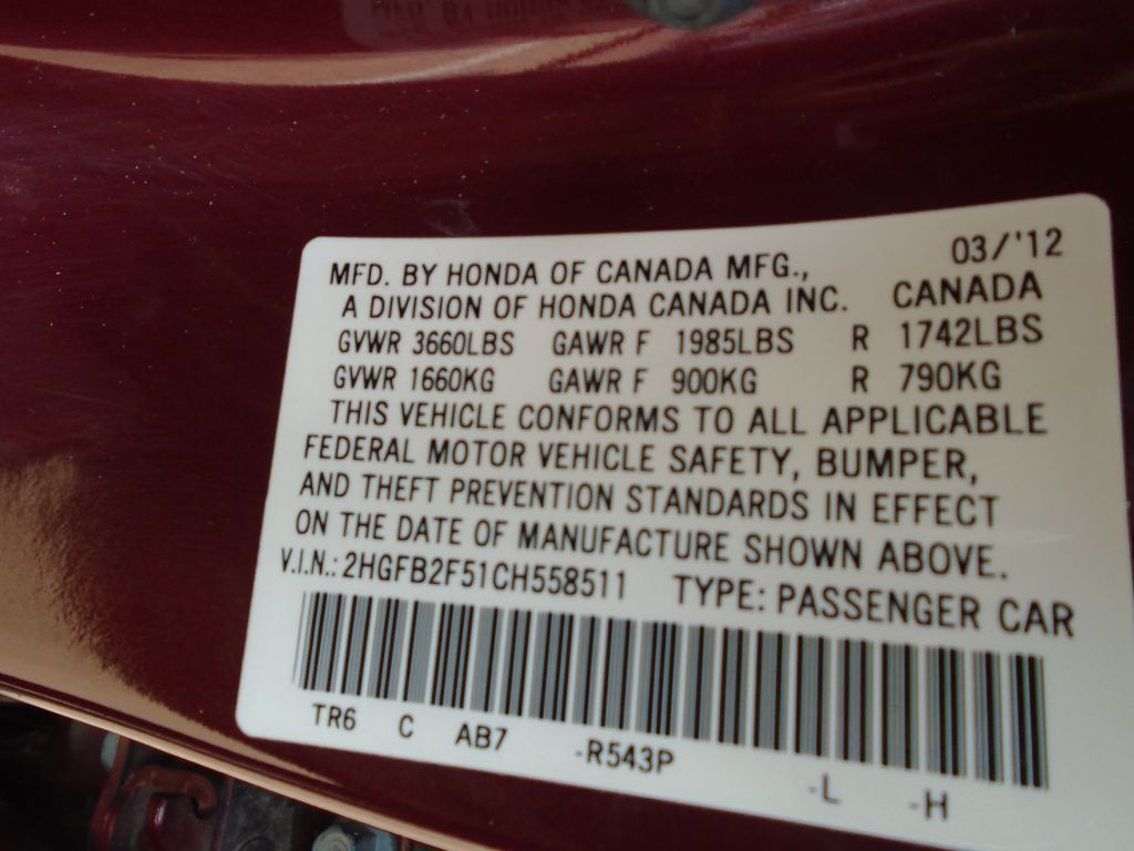 2012 Honda Civic Image 24