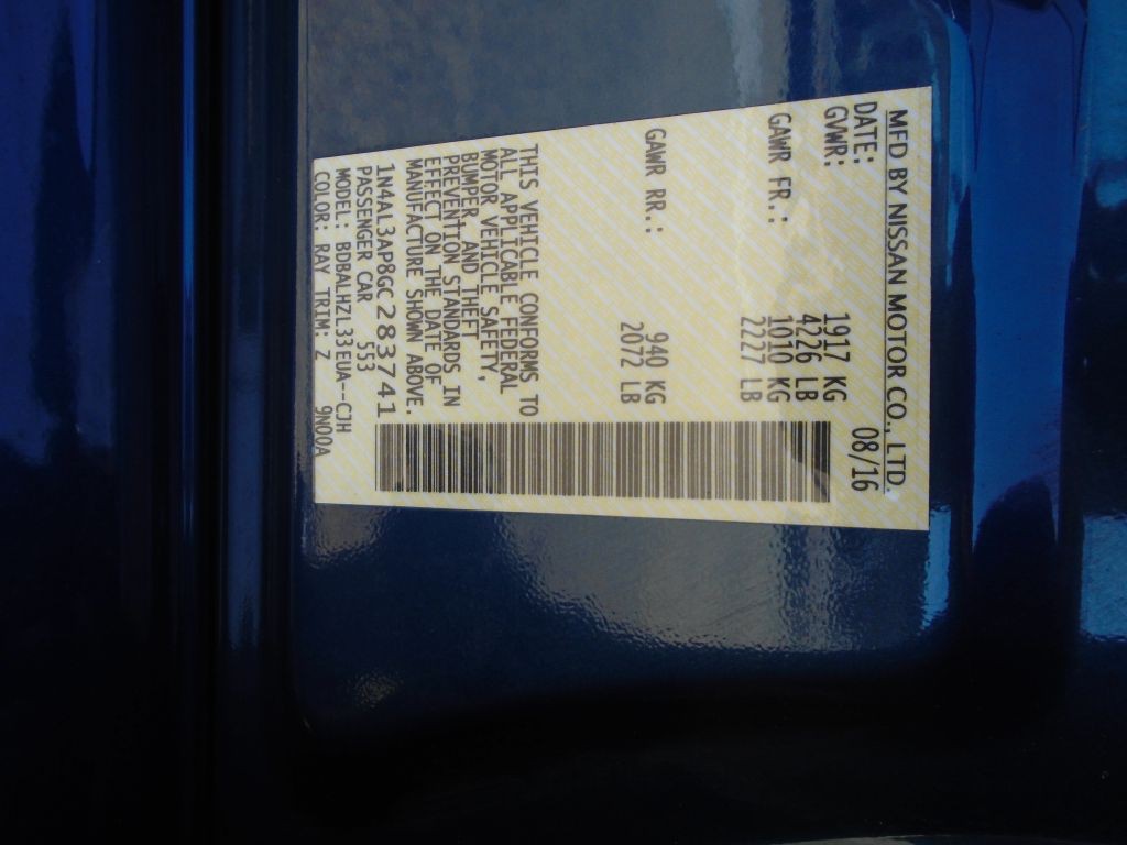 2016 Nissan Altima Image 26