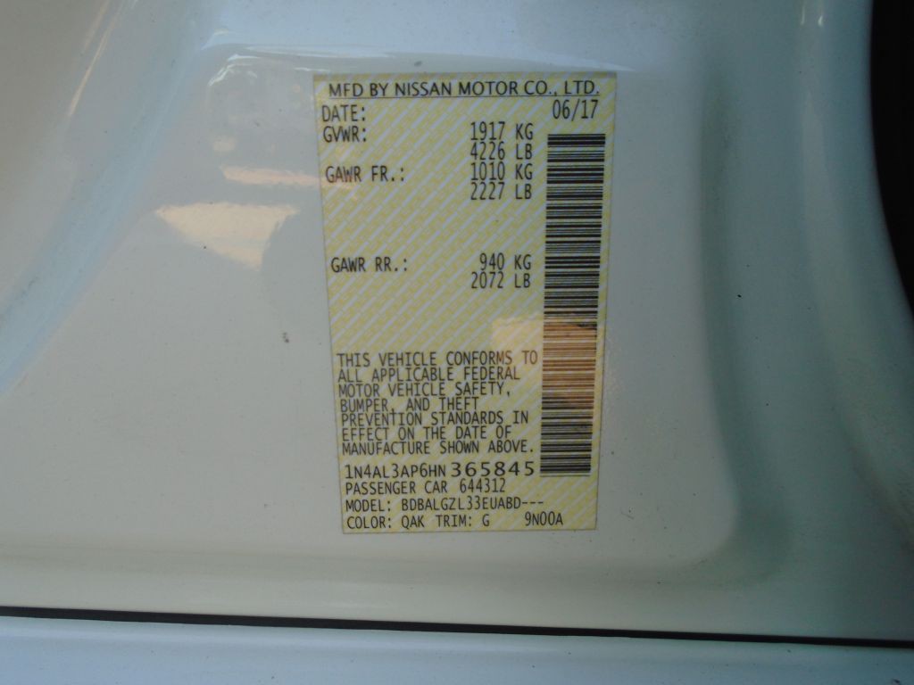 2017 Nissan Altima Image 23