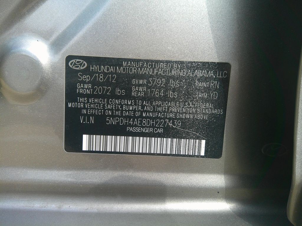 2013 Hyundai Elantra Image 27