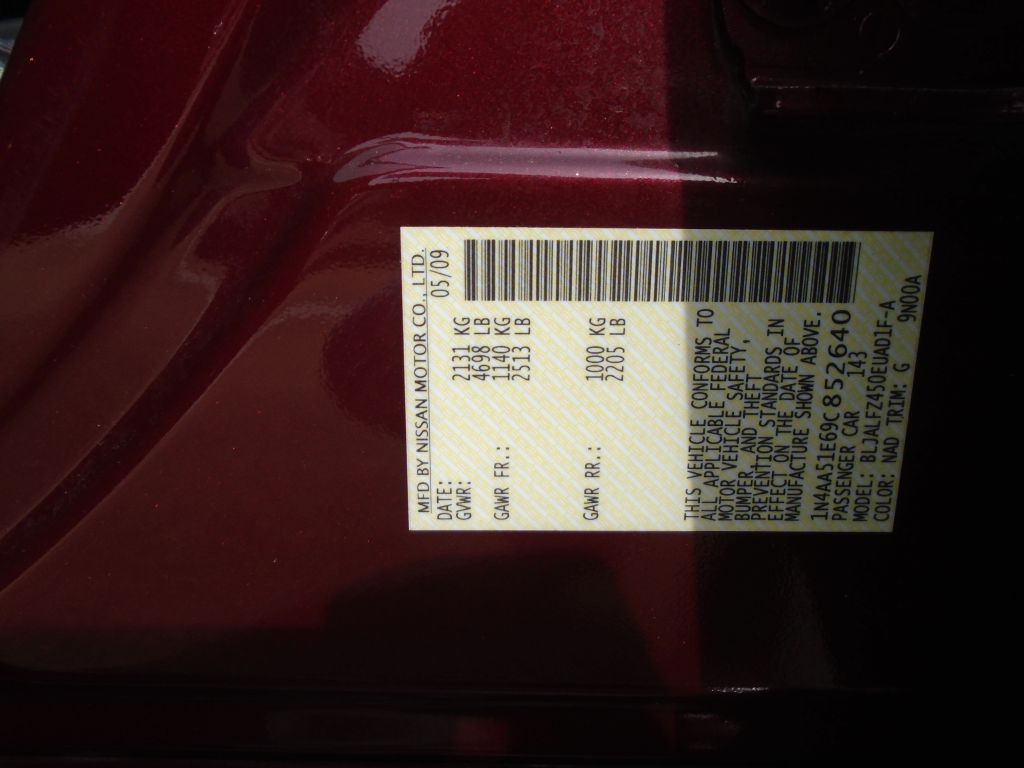 2009 Nissan Maxima Image 20