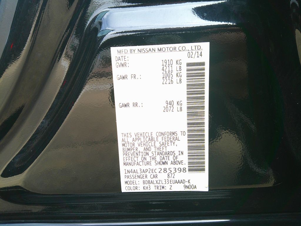 2014 Nissan Altima Image 27