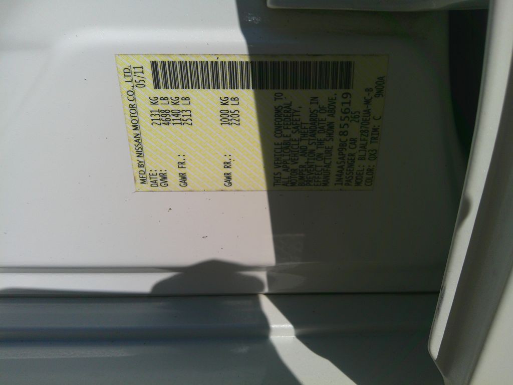 2011 Nissan Maxima Image 26