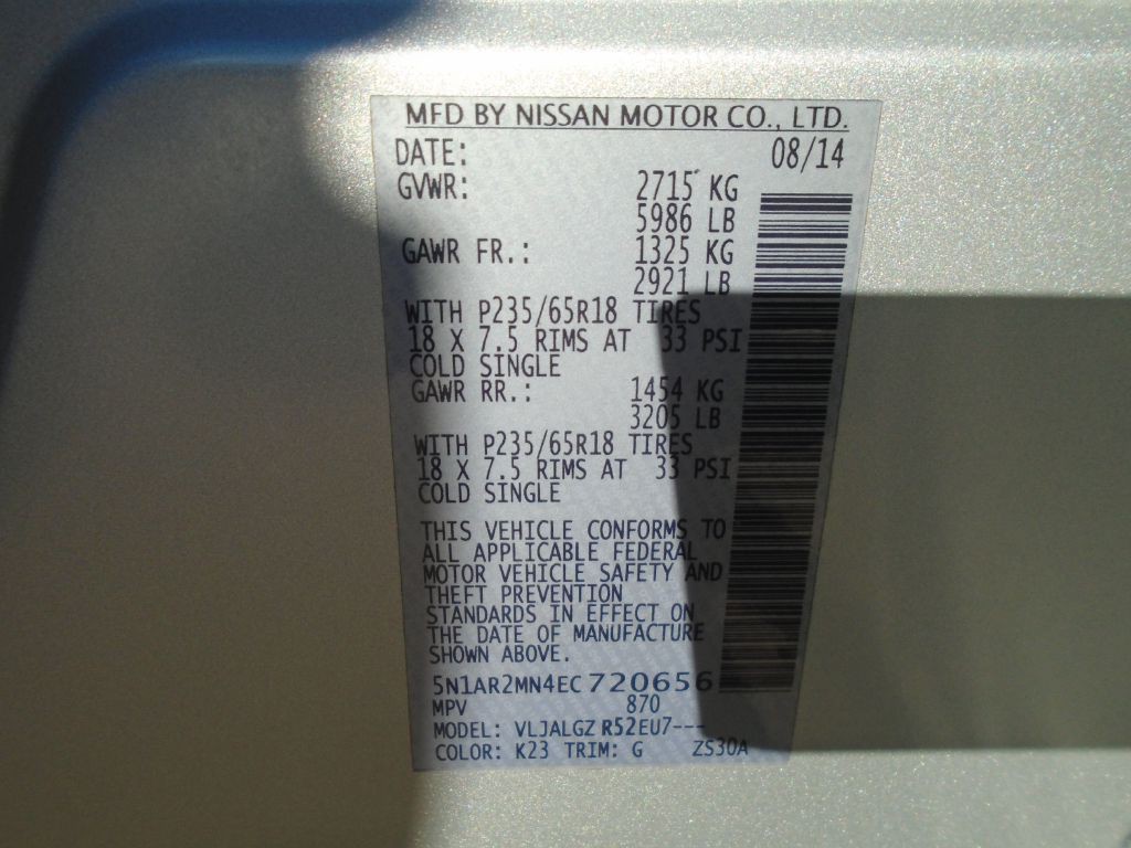 2014 Nissan Pathfinder Image 26