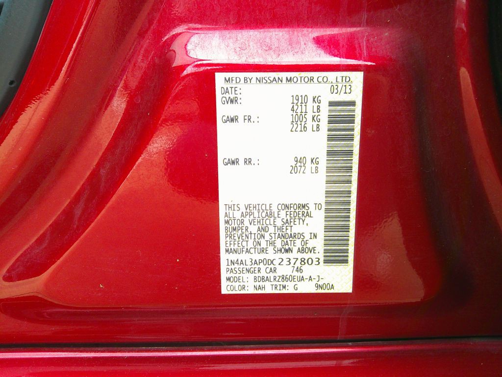 2013 Nissan Altima Image 24