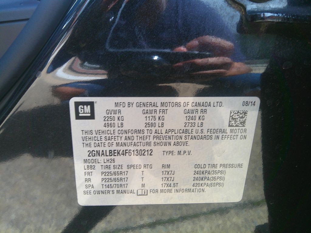 2015 Chevrolet Equinox Image 25