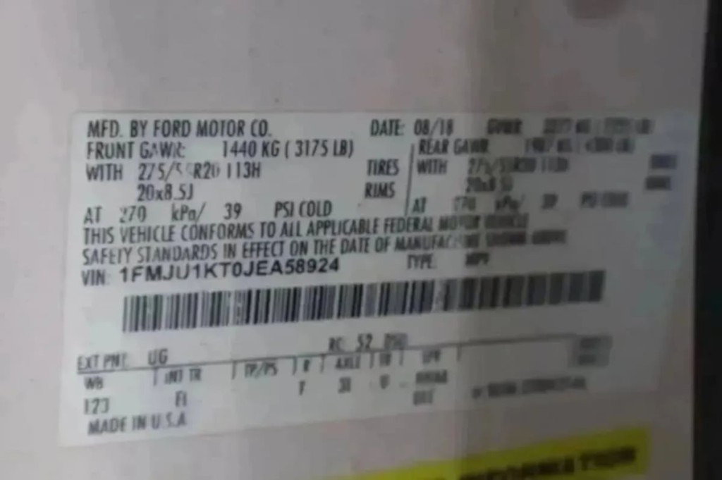 2018 Ford Expedition Image 34