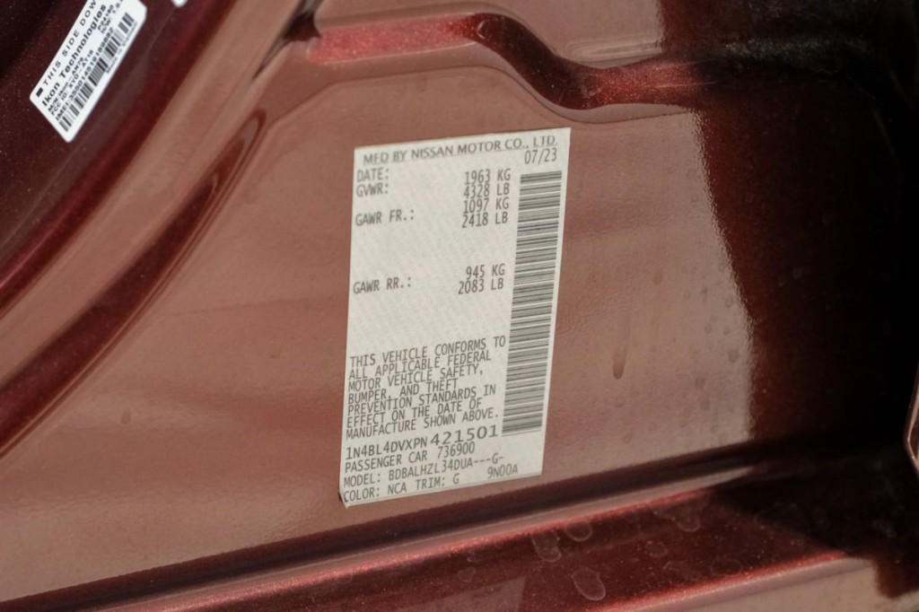 2023 Nissan Altima Image 67