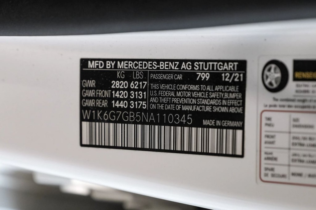 2022 Mercedes-Benz S-Class Image 52