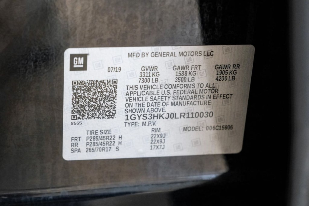 2020 Cadillac Escalade Image 54