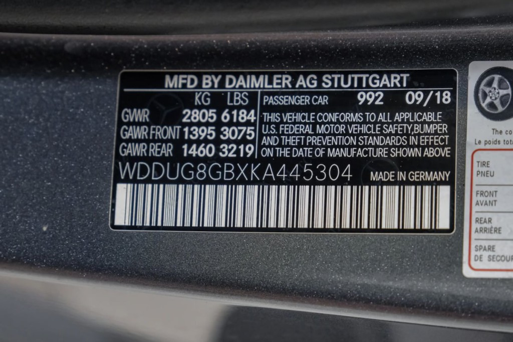 2019 Mercedes-Benz S-Class Image 85