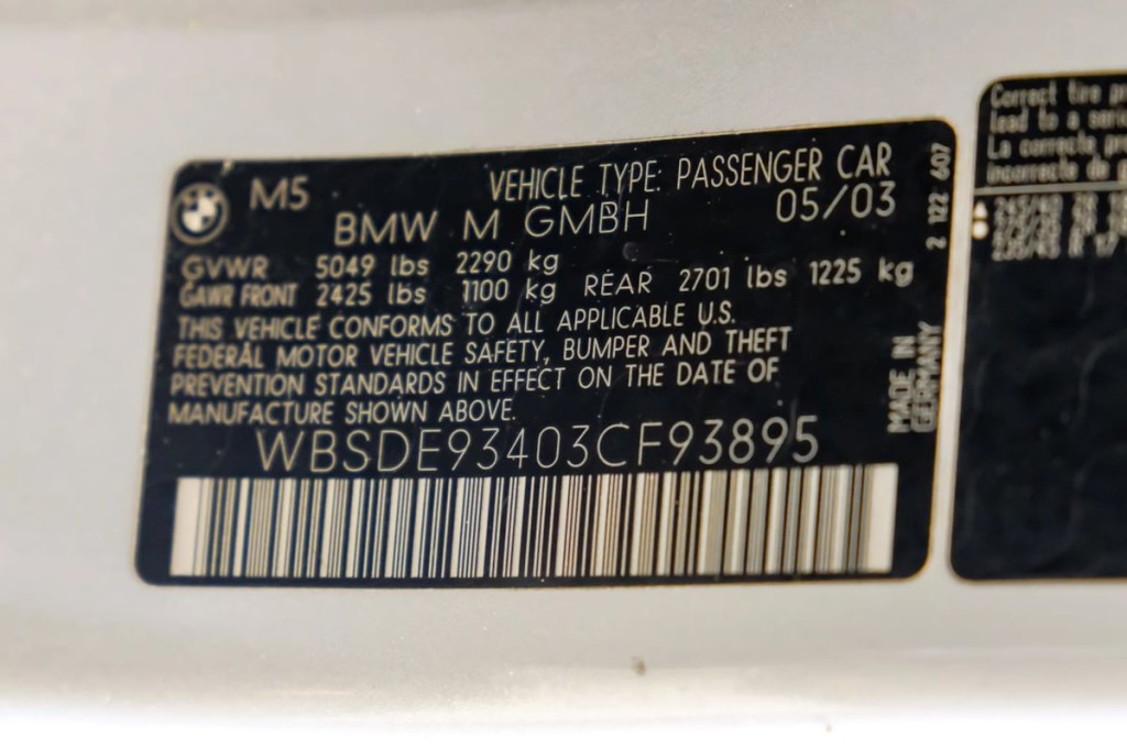 2003 BMW 5 Series Image 70