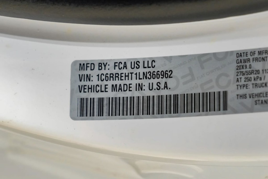 2020 RAM 1500 Image 69