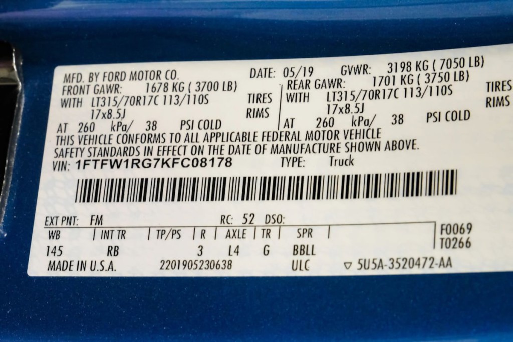 2019 Ford F-150 Image 70