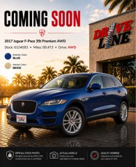 Image for 2017 Jaguar F-PACE 35T PREMIUM ID: 7336637