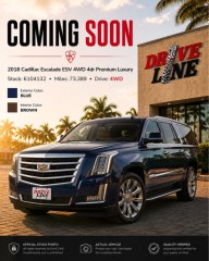 Image for 2018 Cadillac Escalade Premium Luxury ID: 7401219
