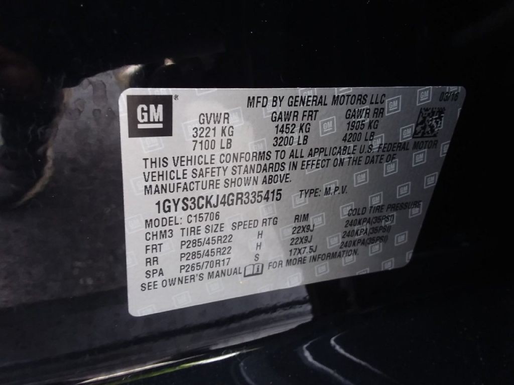 2016 Cadillac Escalade Image 16