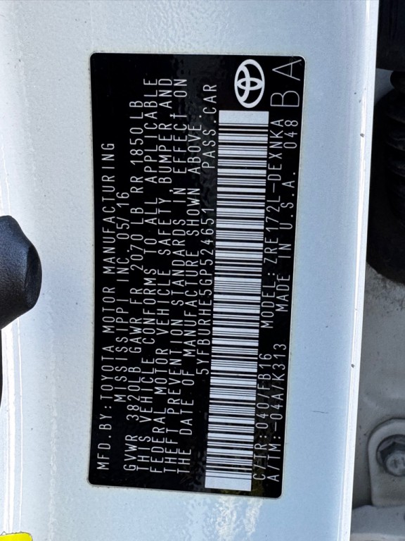 2016 Toyota Corolla Image 28