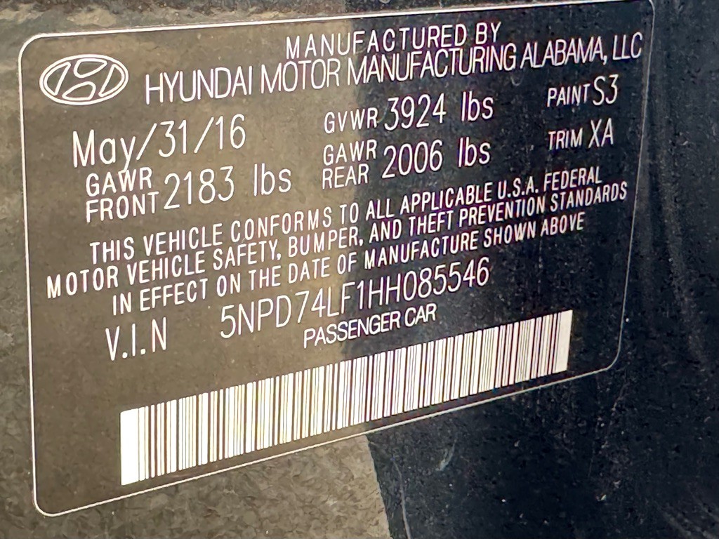 2017 Hyundai Elantra Image 25