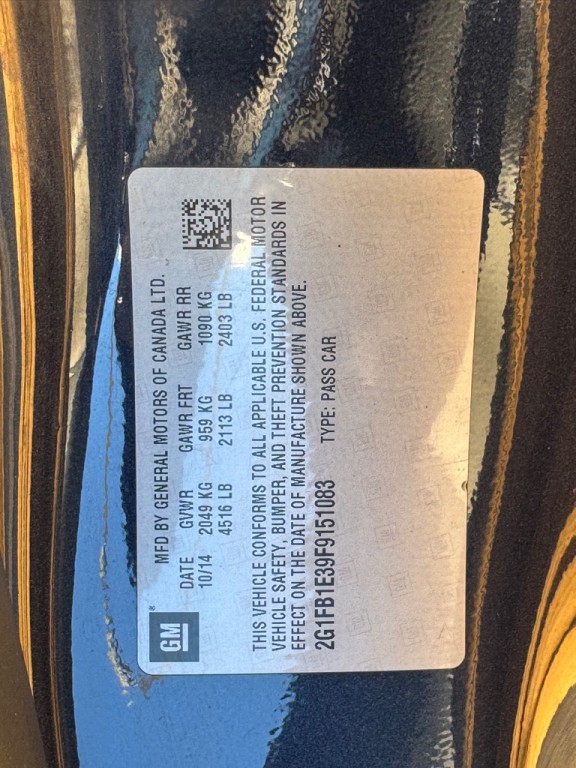 2015 Chevrolet Camaro Image 23