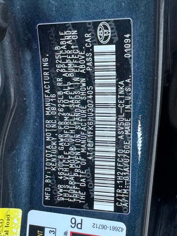 2017 Toyota Camry Image 29