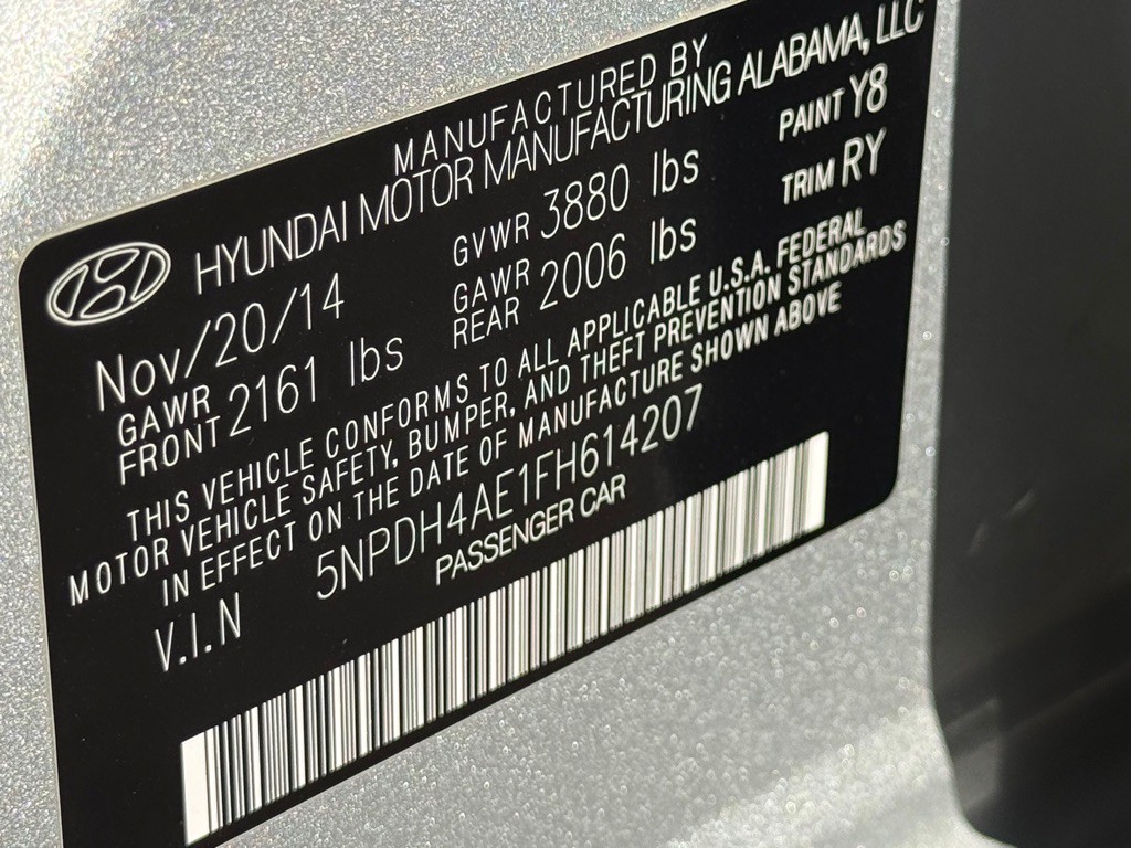 2015 Hyundai Elantra Image 29