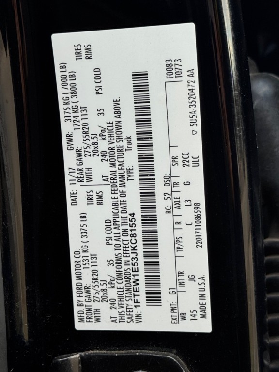 2018 Ford F-150 Image 30