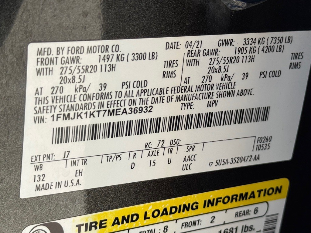 2021 Ford Expedition Image 37