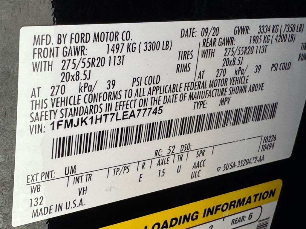 2020 Ford Expedition Image 39