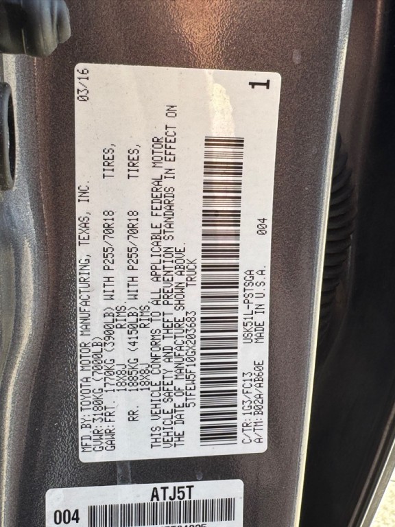 2016 Toyota Tundra Image 32