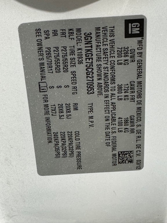 2012 Chevrolet Avalanche Image 34