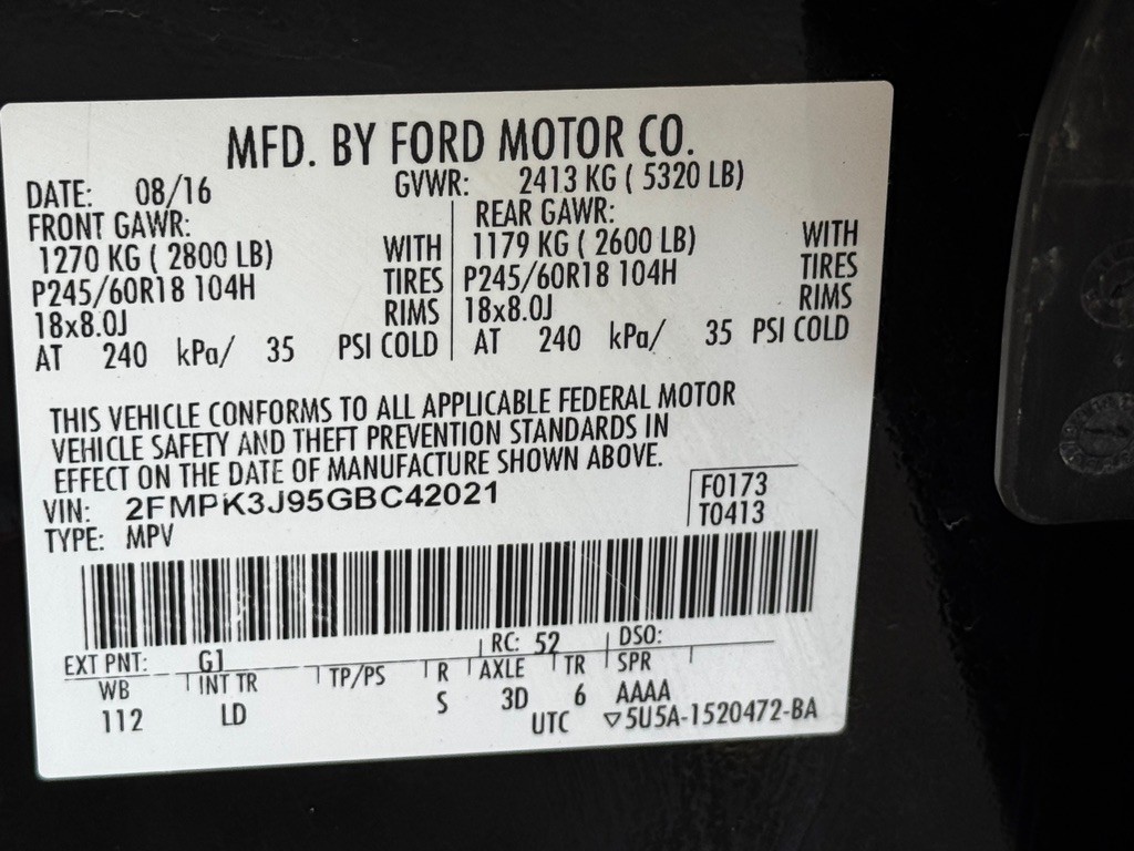 2016 Ford Edge Image 35