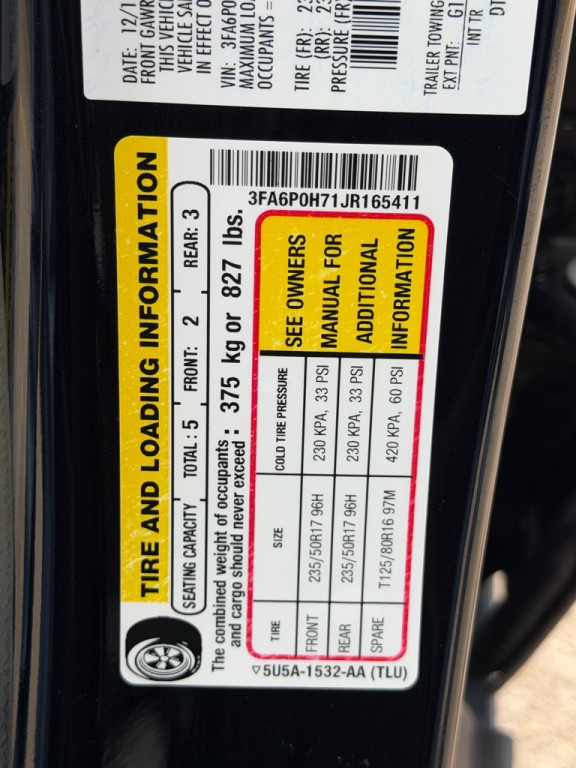 2018 Ford Fusion Image 35
