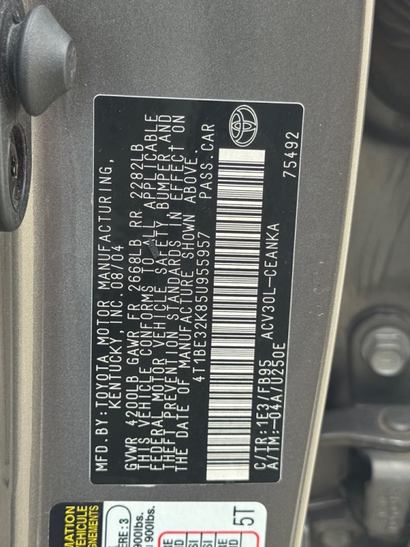 2005 Toyota Camry Image 27