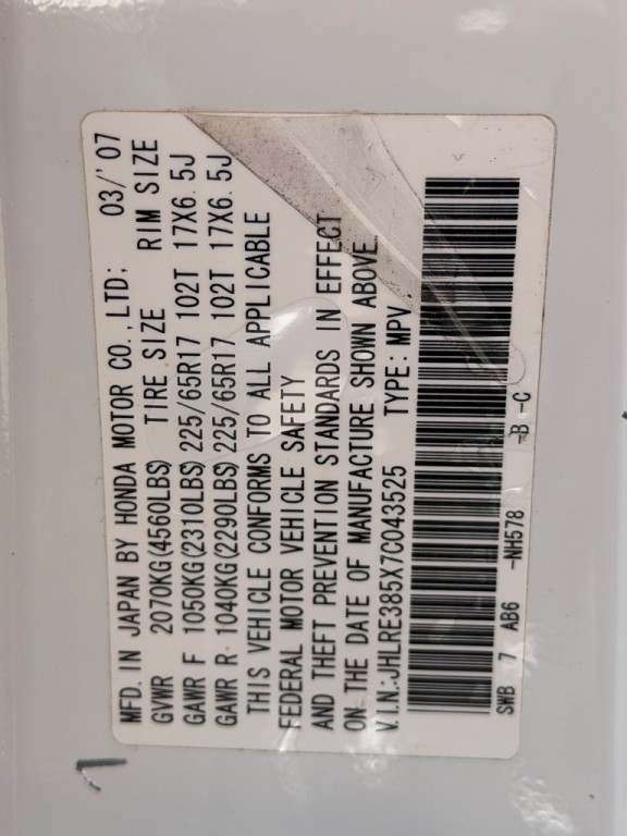 2007 Honda CR-V Image 28