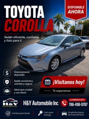 Image for 2025 Toyota Corolla LE ID: 7386877