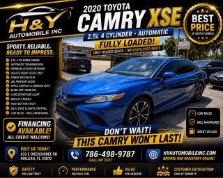 Image for 2020 Toyota Camry XSE ID: 7549987