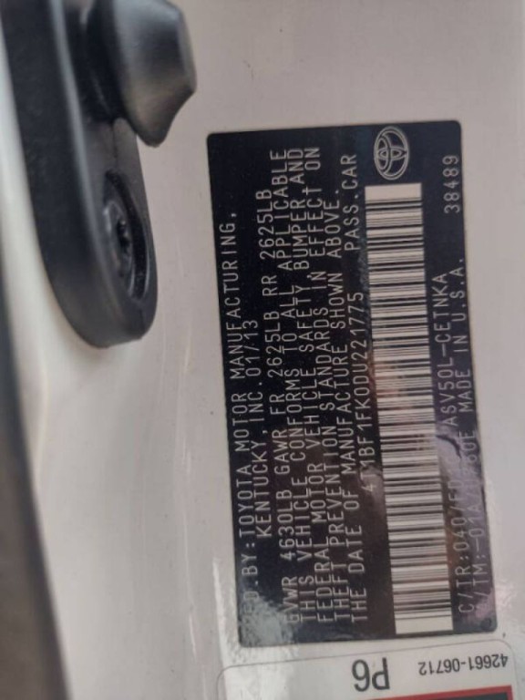 2013 Toyota Camry Image 21