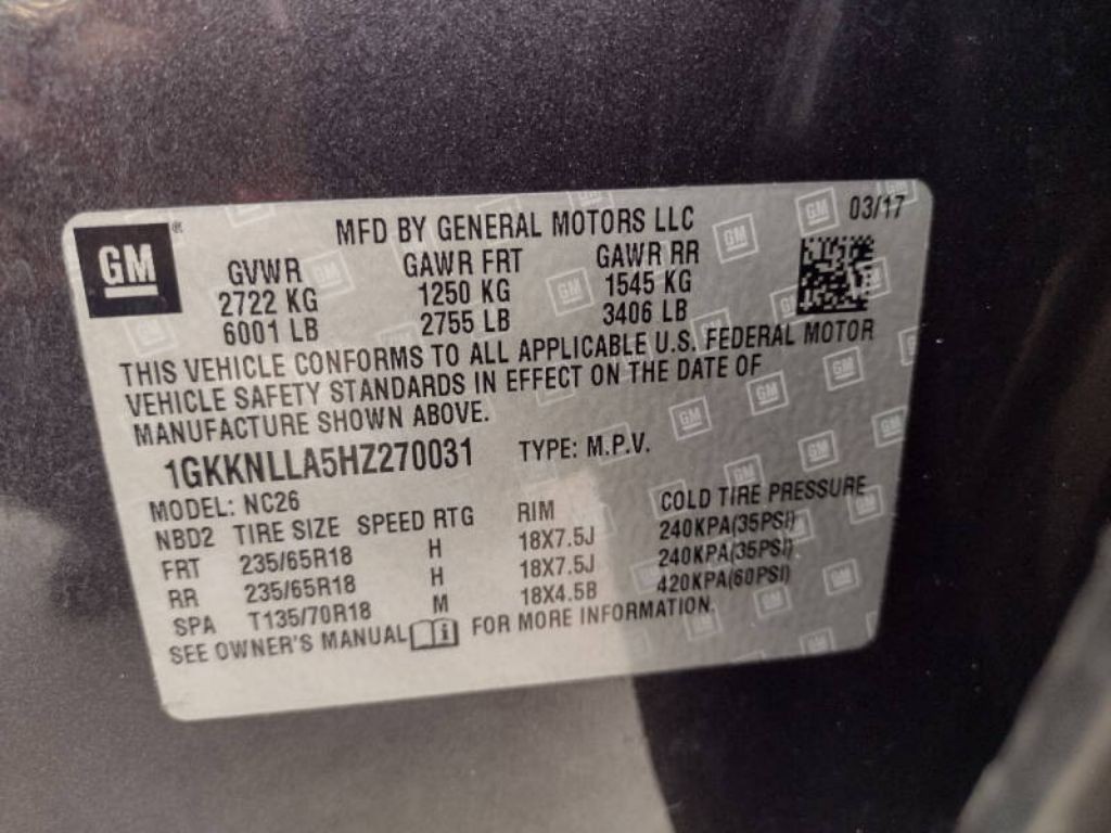 2017 GMC Acadia Image 25