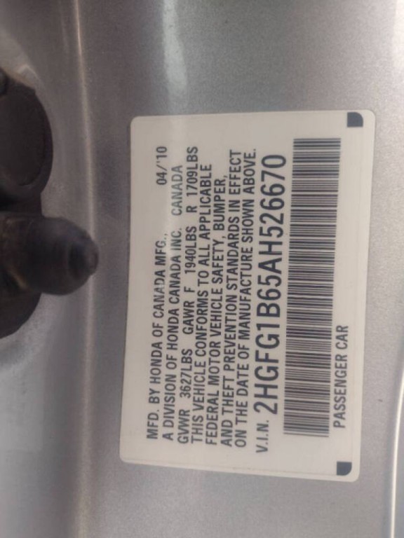 2010 Honda Civic Image 17