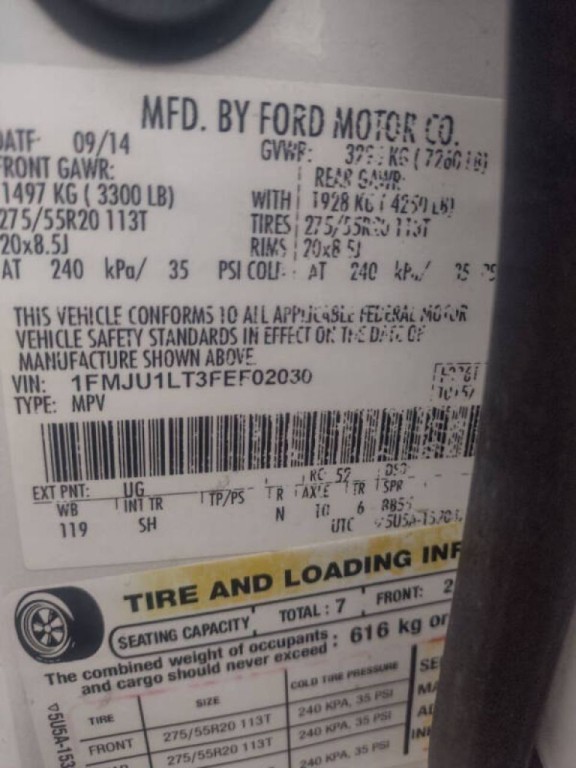 2015 Ford Expedition Image 22