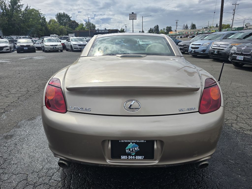2002 Lexus SC Image 4