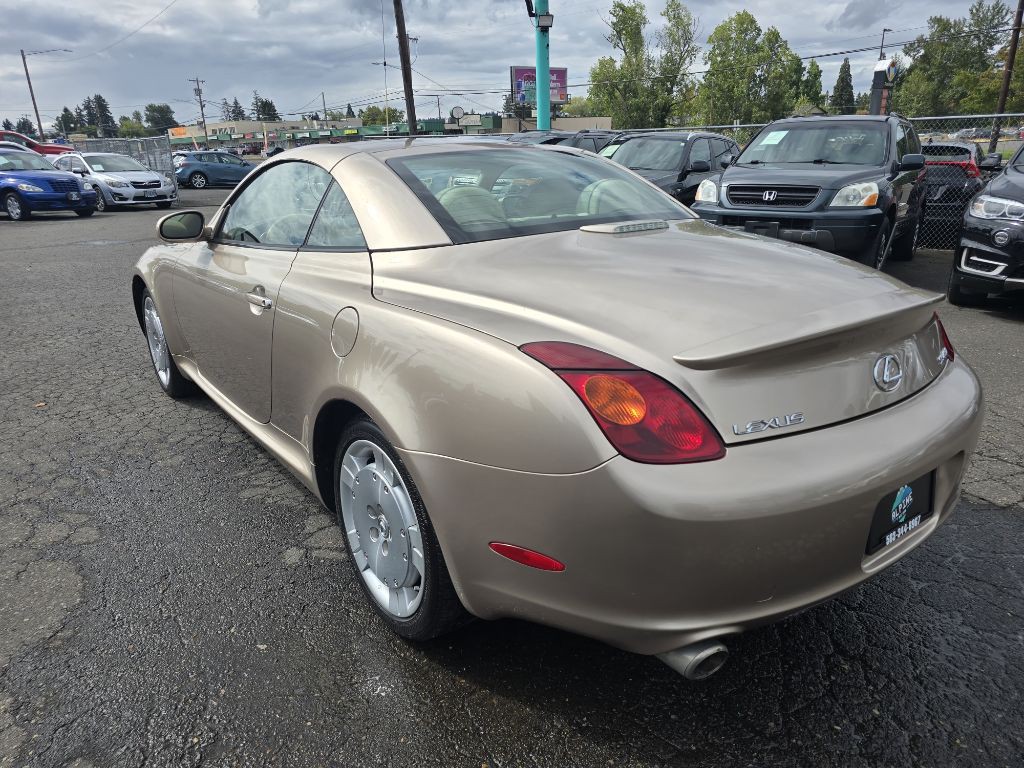 2002 Lexus SC Image 3