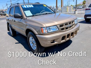 Image for 2002 Isuzu Rodeo S ID: 6723185