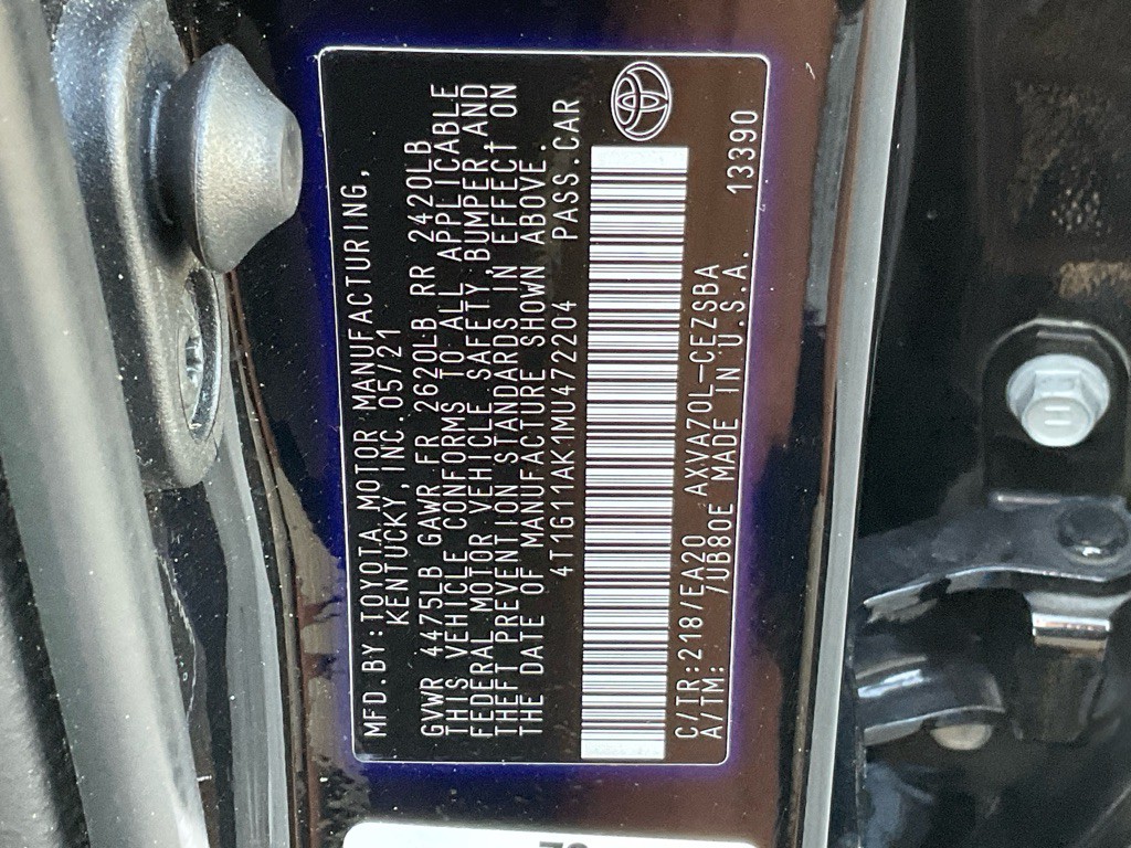 2021 Toyota Camry Image 42