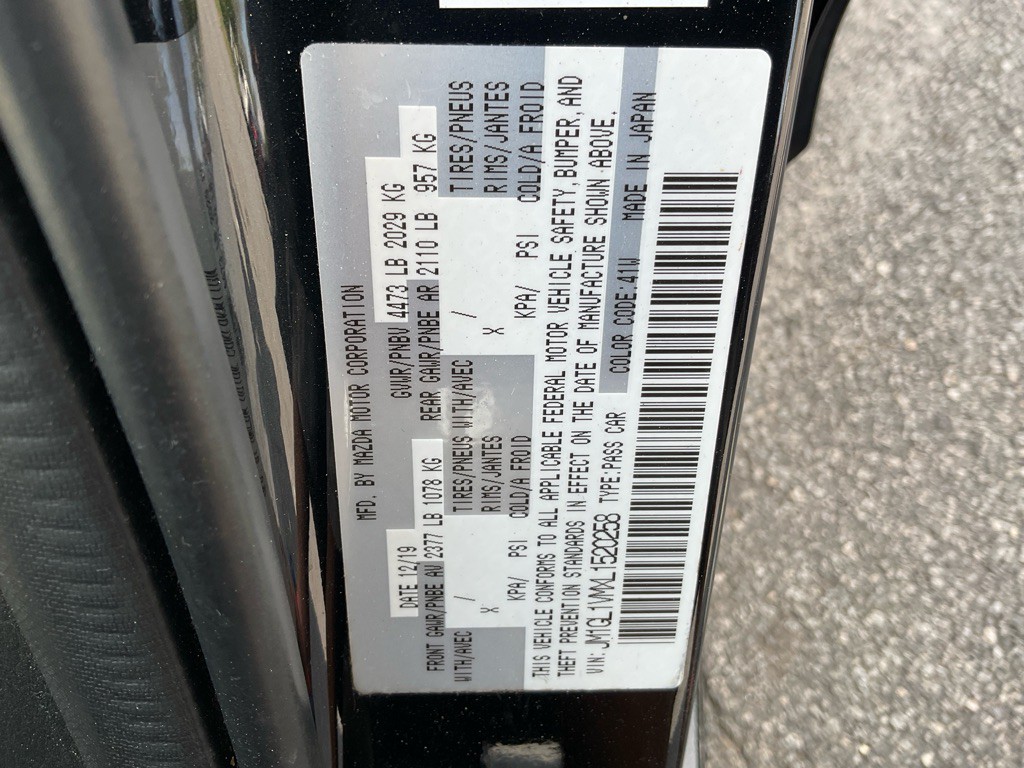 2020 Mazda Mazda6 Image 47