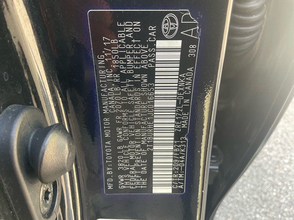 2018 Toyota Corolla Image 45