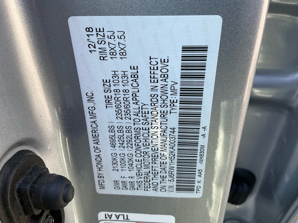 2019 Honda CR-V Image 48
