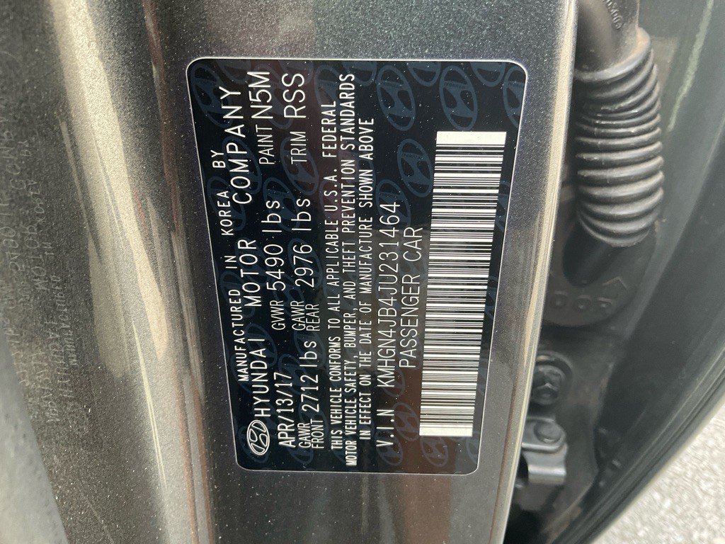2018 Genesis G80 Image 49